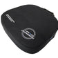 NRG Racing Seat Cushion - One Piece Memory Foam Nylon Black w/ White Stitching - SC-WHD01