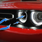 aFe Dynamic Air Scoop 2015 Dodge Challenger V6-3.6 / V8-5.7/6.4L HEMI - Green - 54-72203-SG