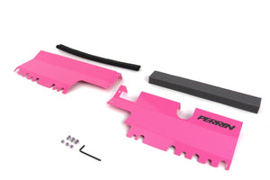 PERRIN 15-21 Subaru WRX/STI Radiator Shroud (Without OEM Intake Scoop) - Hyper Pink - PSP-ENG-512-2HP