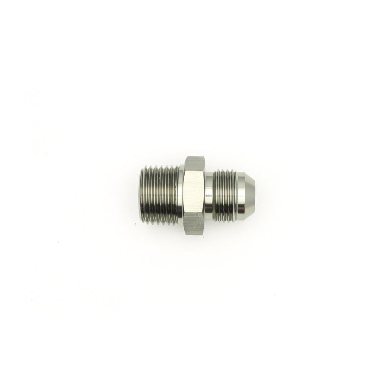 DeatschWerks 8AN Male Flare To 1/2in. Male NPT Adapter - 6-02-0906
