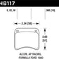 Hawk AP Racing CP3696 Blue 9012 Race Brake Pads - HB117E.380