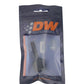 DeatschWerks 8AN Female Flare Swivel to 5/16in Male EFI Quick Disconnect - Anodized Matte Black - 6-02-0132-B