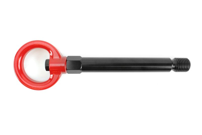 PERRIN 17-21 Honda Civic Si/Type R/Touring/Hatchback Tow Hook Kit Rear - Red - PHP-BDY-251RD