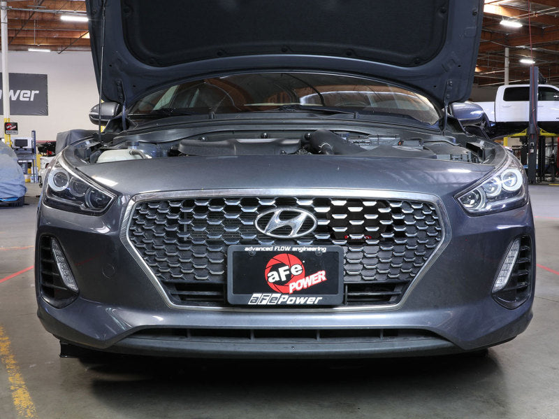 aFe 18-20 Hyundai Elantra GT L4-1.6L (t) Takeda Momentum Dynamic Air Scoop - Black - 56-70005S