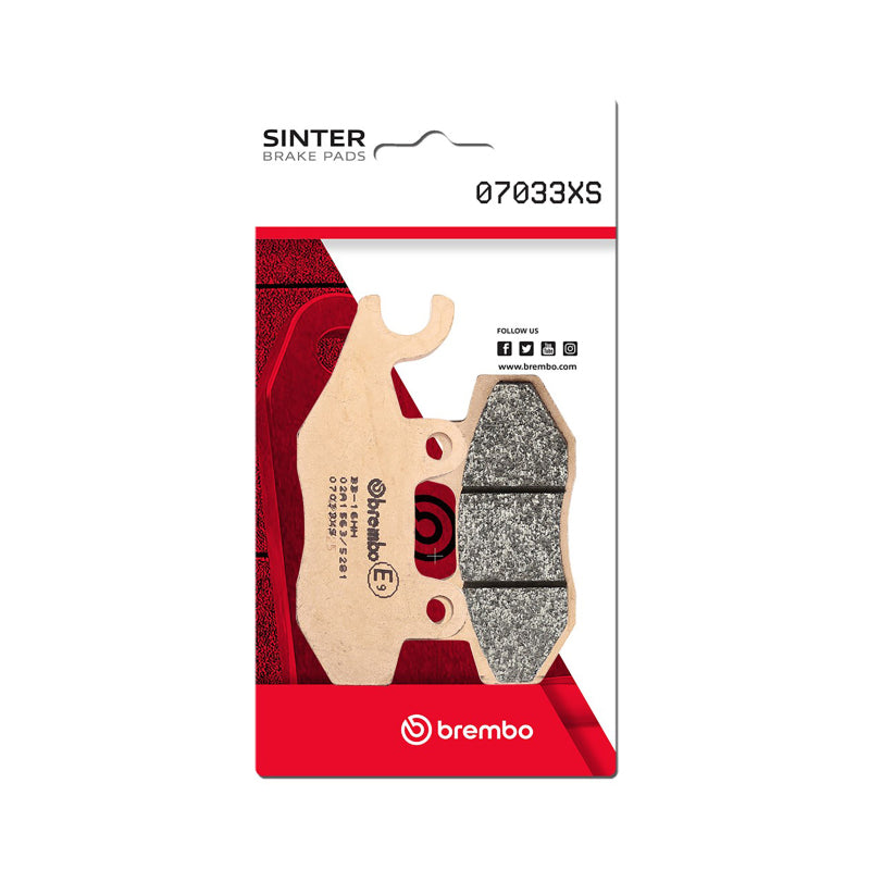 Brembo OE 01-06 Kymco B&W, Dink Sport 250cc Sinter Brake Pad - Front - 07033XS