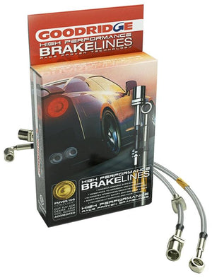 Goodridge 96-98 Plymouth Neon (Rear Disc) Stainless Steel Brake Lines - 12405