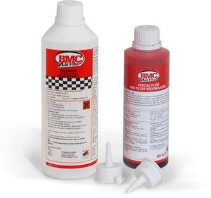BMC Complete Filter Washing Kit - 500ml Detergent & 250ml Oil Bottle - WA250-500