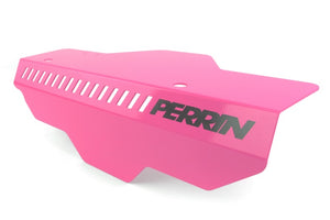 PERRIN 02-14 Subaru WRX / 04-21 STI / 08-11 Impreza Pulley Cover - Hyper Pink - PSP-ENG-150HP