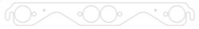 Cometic Chevrolet Gen-1 Small Block V8 .030in MLS Exhaust Manifold Gasket Set - 1.625in Round Ports - C5893-030
