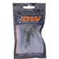 DeatschWerks 10AN Female Flare Swivel to 3/8in Male EFI Quick Disconnect - Anodized Matte Black - 6-02-0135-B