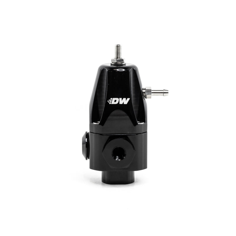 DeatschWerks DWR1000 Adjustable Fuel Pressure Regulator - Black - 6-1000-FRB
