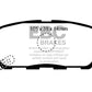 EBC 08-13 Infiniti EX35 3.5 Ultimax2 Rear Brake Pads - UD1288