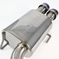 Korsh Subaru WRX 2011-14/STI 2011-2021 Auto Turbo Back Exhaust - Stainless Steel with Titanium Tips