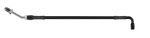 Goodridge 56in Universal Clutch Line w/Black Zinc Fittings & Black Hose - 90Deg Banjo w/M10 Fitting - HD3090-1CB-BK56