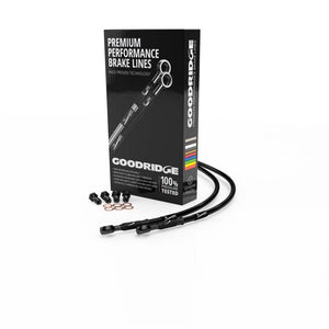 Goodridge 01-05 Suzuki GSF1200K1-K5 Black Clutch Lines w/Black Fittings - SU1201-1CCBK-BK