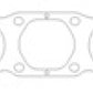 Cometic Ford 500 JC50 Pro Stock V8 .030in MLS Exhaust Manifold Gasket Set - 2.200in Round Port - C5257-030