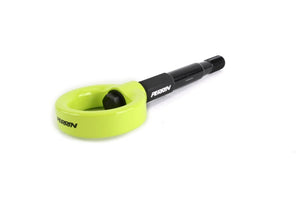 PERRIN 15-17 Subaru WRX & STI / 13-17 Crosstrek / 12-16 Impreza Tow Hook Kit (Front) - Neon Yellow - PSP-BDY-232NY