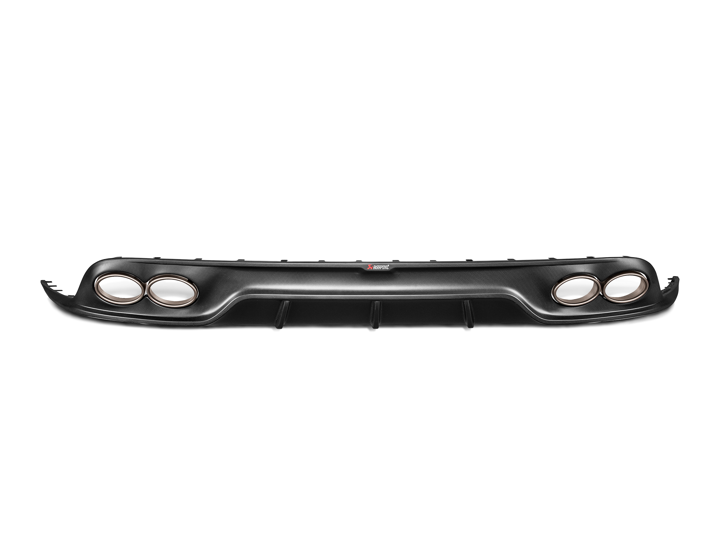 Akrapovic Rear Carbon Fibre Diffuser - Matte - Porsche 911 Turbo / Turbo S (991.2) 2019+ - DI-PO/CA/4/M - Revzone
