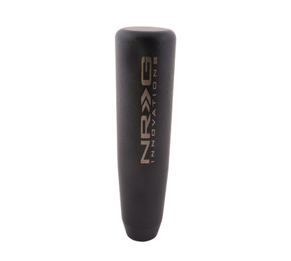 NRG Universal Short Shifter Knob - 5in. Length / Heavy Weight 1.27Lbs. - Black Wrinkle Finish - SK-480BK