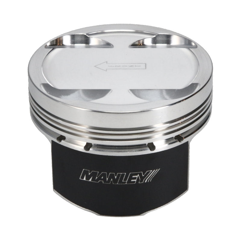 Manley 03-06 Mitsubishi Evo 8/9 4G63T 87mm +2.0mm Bore 8.5/9.0:1 Dish Extreme Duty Piston - Single - 617020CE-1