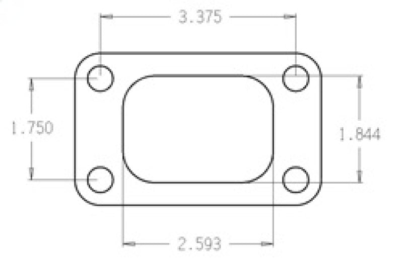 Cometic Turbo FLG T3/T4 Turbine Inlet Exhaust Gasket - C4514