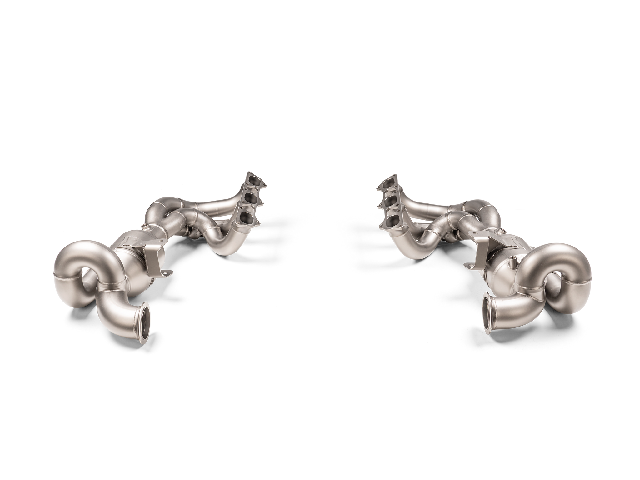 Akrapovic Evolution Header Set (Titanium) - Porsche 911 GT3 / GT3 Touring (992) 2024+ - E-PO/T/7 - Revzone
