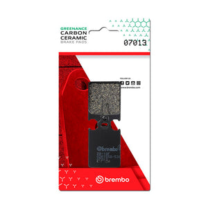 Brembo OE Italjet Formula/Piaggio Skipper Carbon Ceramic Brake Pad - Front - 07013