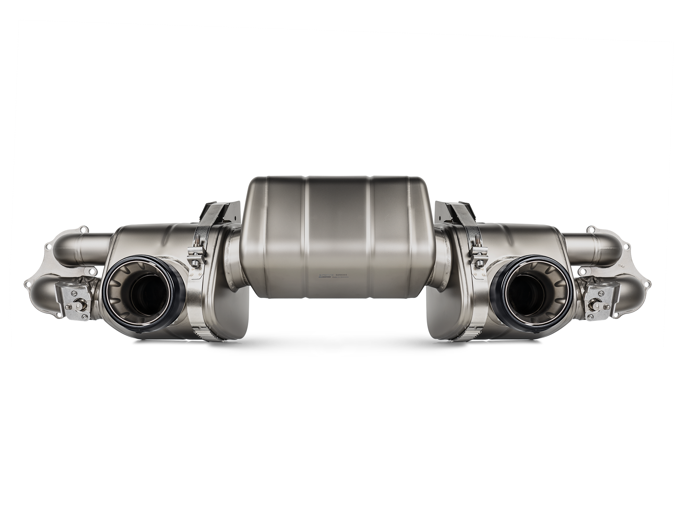 Akrapovic Slip-On Race Line (Titanium) - Porsche 718 Cayman GT4 / Spyder 2020+ - S-PO/TI/18 - Revzone