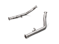 Akrapovic Downpipe Set w/o Cat (SS) - Mercedes-AMG G 63 (W463) 2018+ - DP-ME/SS/2 - Revzone