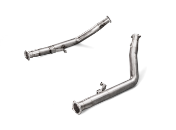 Akrapovic Downpipe Set w/o Cat (SS) - Mercedes-AMG G 63 (W463) 2018+