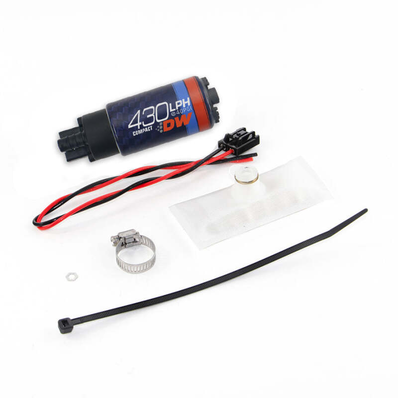 DeatschWerks BMW E30 DW430C 430lph Compact Fuel Pump - 9-437-1030