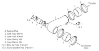HKS Premium suction kit to suit 86/BRZ 70018-AT006 - Revzone