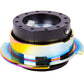 NRG Quick Release Gen 2.5 - Black Body / Neochrome Ring - SRK-250BK/MC