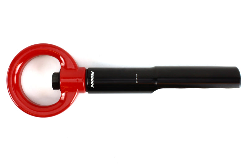 PERRIN 17-21 Honda Civic Si/Type R/Touring/Hatchback Tow Hook Kit Front - Red - PHP-BDY-231RD