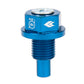 NRG Magnetic Oil Drain Plug M12X1.25 Infiniti/Lexus/Nissan/Toyota - Blue - NOP-200BL