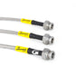 Goodridge 09-12 Cadillac CTS-V (All CTS-V w/ Brembo Brakes) Stainless Steel Brake Line Kit - 12238