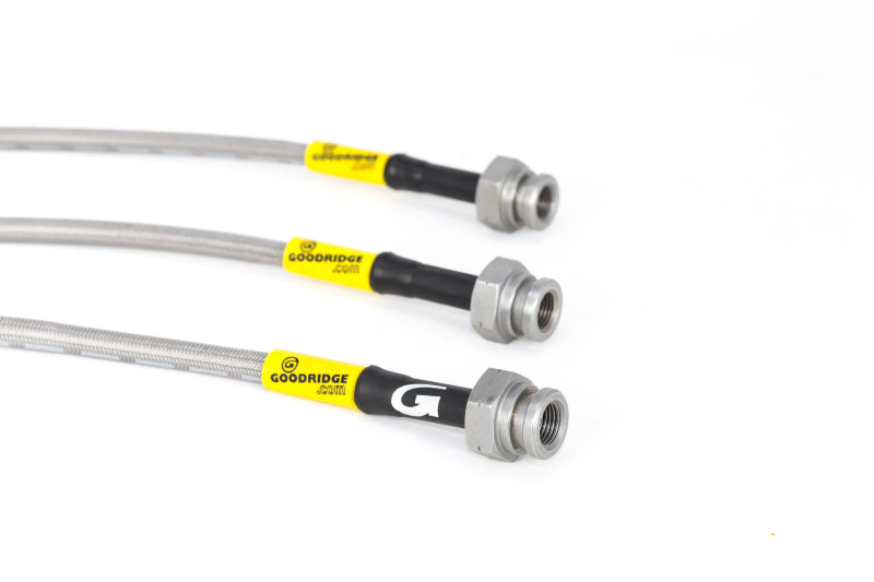 Goodridge 09-12 Cadillac CTS-V (All CTS-V w/ Brembo Brakes) Stainless Steel Brake Line Kit - 12238