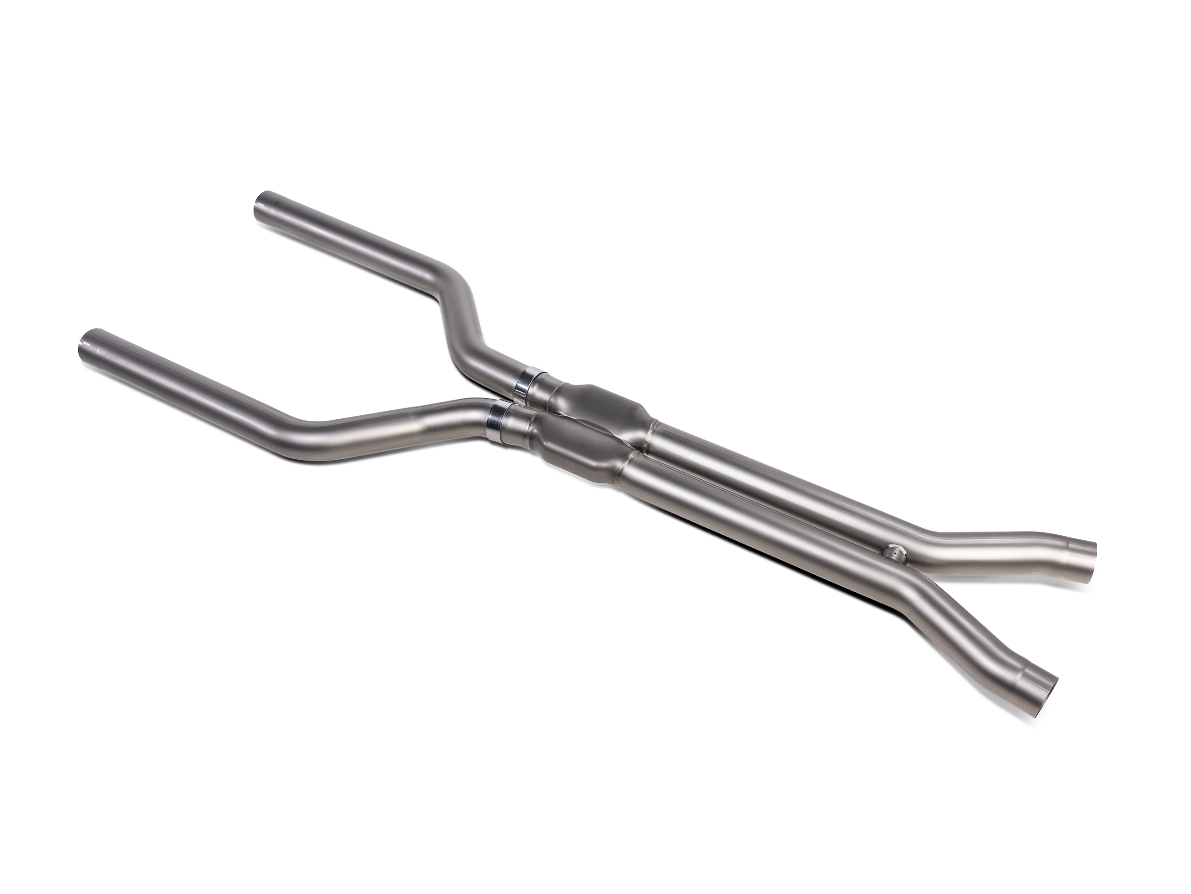 Akrapovic Evolution Link Pipe Set (Titanium) - BMW X5 M / X5 M Competition (F95) 2020-2023 - E-BM/T/11 - Revzone