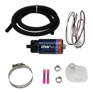 DeatschWerks DW Micro Series 210lph Low Pressure Lift Fuel Pump w/ Universal Install Kit - 9-110-1070