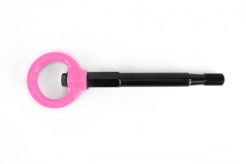 PERRIN 08-14 Subaru WRX/STI (Sedan) / 20-25 Outback All Models Tow Hook Kit (Rear) - Hyper Pink - PSP-BDY-251HP