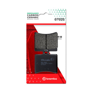 Brembo OE Malaguti Madison/Malaguti Password/Malaguti Phantom Carbon Ceramic Brake Pad - Rear - 07020