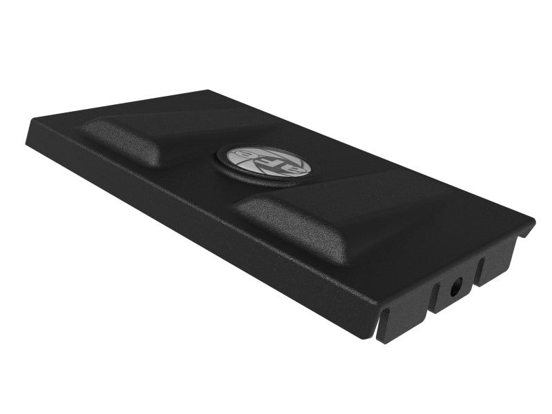aFe Rapid Induction Intake System Cover, Black, 19-20 Ford Edge Ecoboost V6 2.7L (tt) - 52-10003C