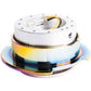 NRG Quick Release Gen 2.5 - Silver Body / Neochrome Ring - SRK-250SL/MC