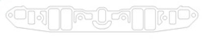 Cometic Chrysler LA V8 .060in Fiber Intake Mani Gskt Set-1.170in x 2.300in Rectangle Port - C5624-060