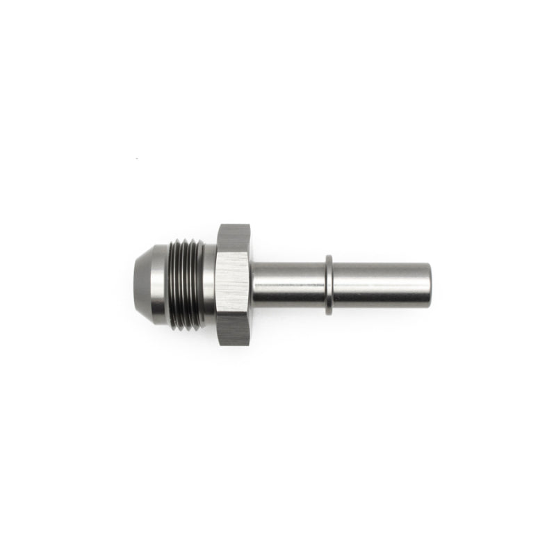 DeatschWerks 8AN Male Flare to 3/8in Male EFI Quick Connect Adapter - 6-02-0113