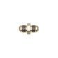 DeatschWerks 6AN Male Flare to 6AN Male Flare Coupler - 6-02-0202