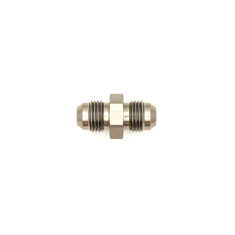 DeatschWerks 6AN Male Flare to 6AN Male Flare Coupler - 6-02-0202