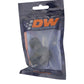 DeatschWerks 10AN ORB Male to 10AN Male Flare Low Profile 90-Degree Swivel - Anodized Matte Black - 6-02-0417-B