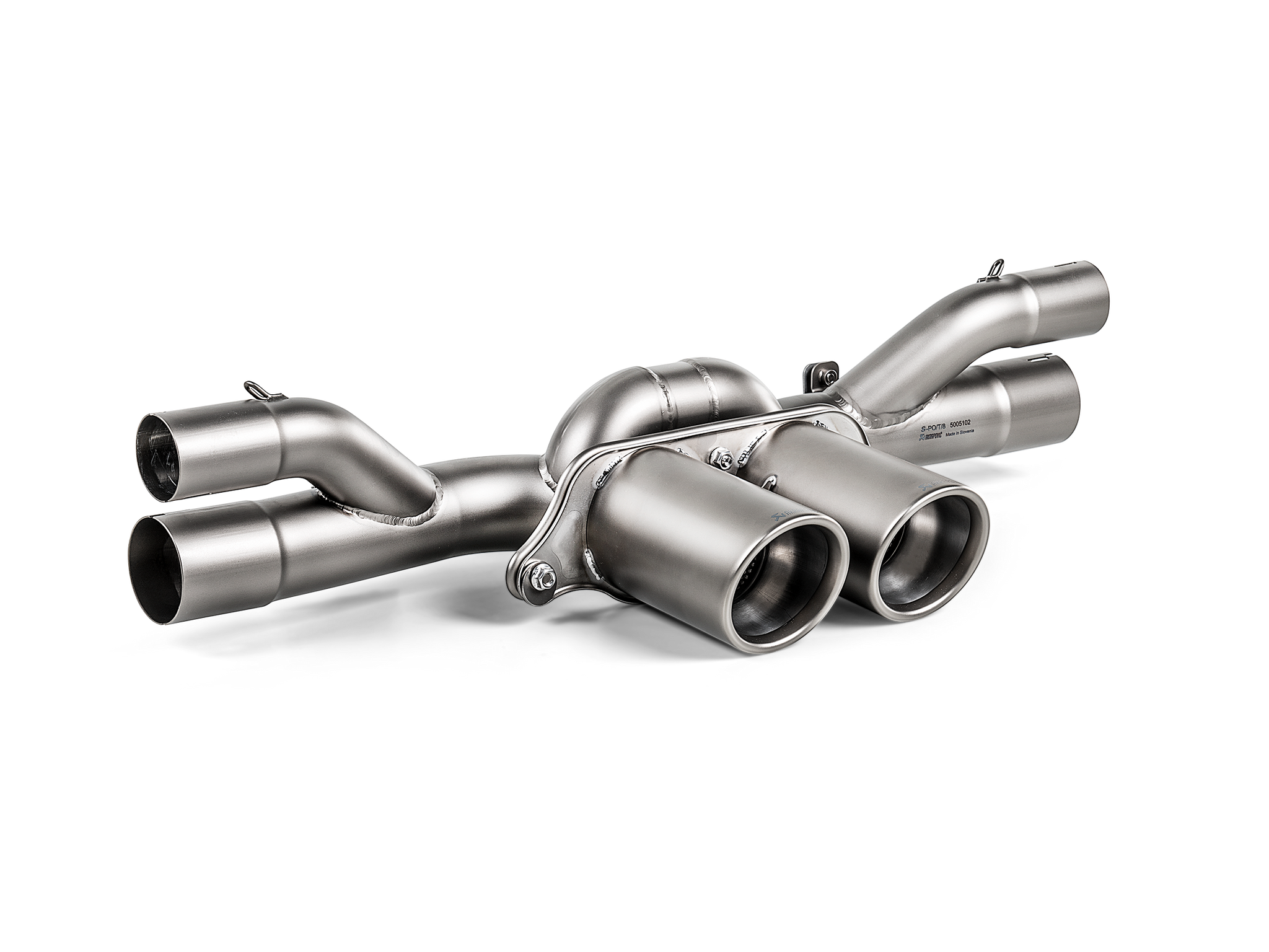 Akrapovic Slip-On Race Line (Titanium) - Porsche 911 GT3 (991) 2017+ - S-PO/TI/8 - Revzone