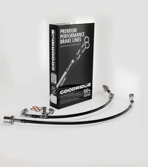 Goodridge 00-05 Honda S2000 Stainless Steel Front Brake Lines - 20111F